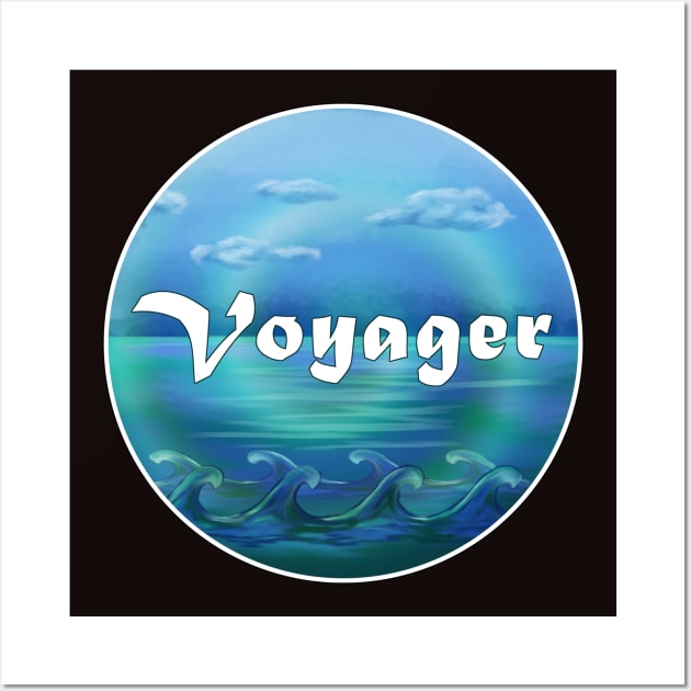 Voyagers Club Wall Art by drawnexplore